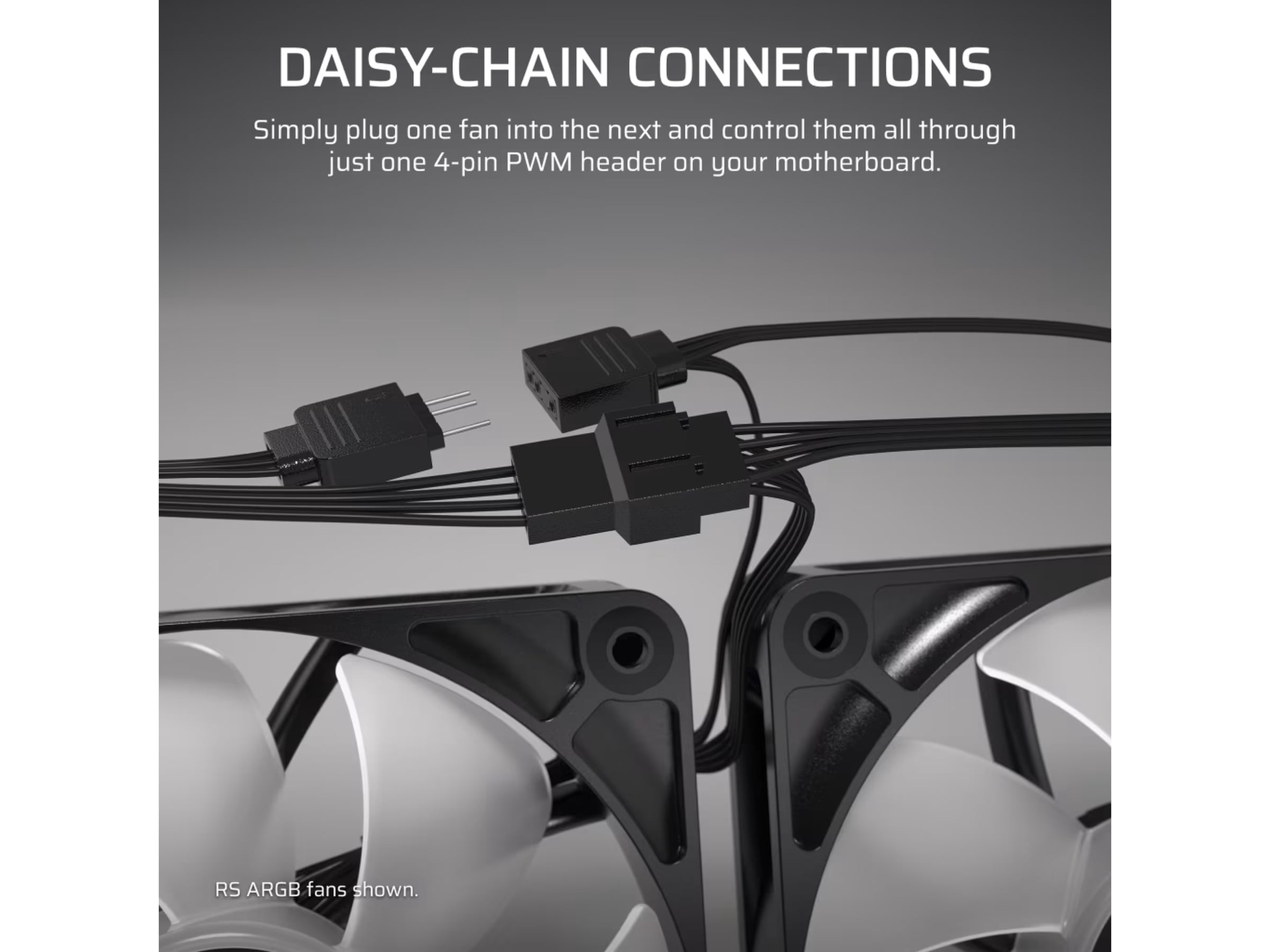 Corsair RS140 Ventilator 2pk (sort) Blæsere