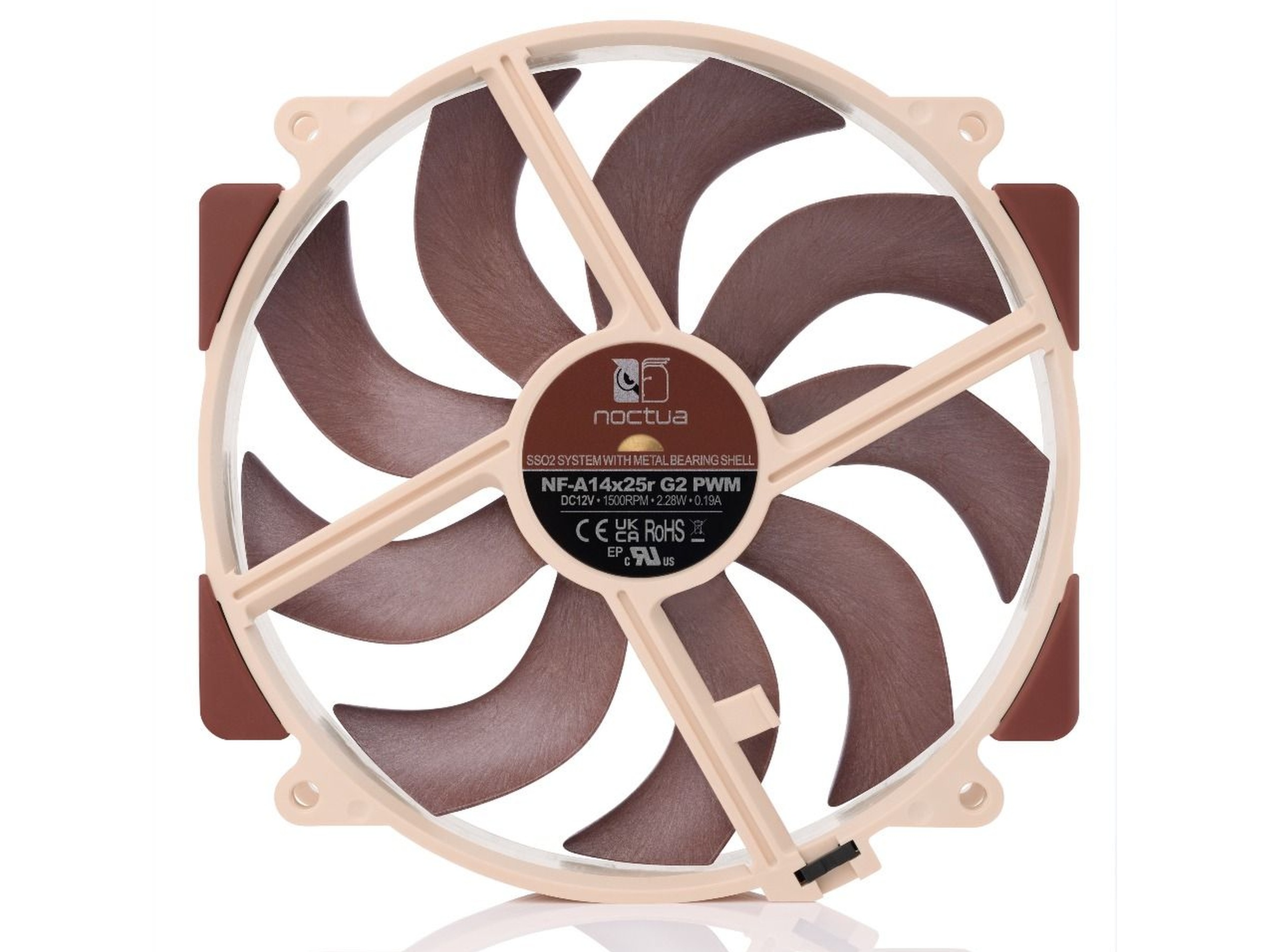 Noctua NF-A14x25r G2 PWM Ventilator Blæsere