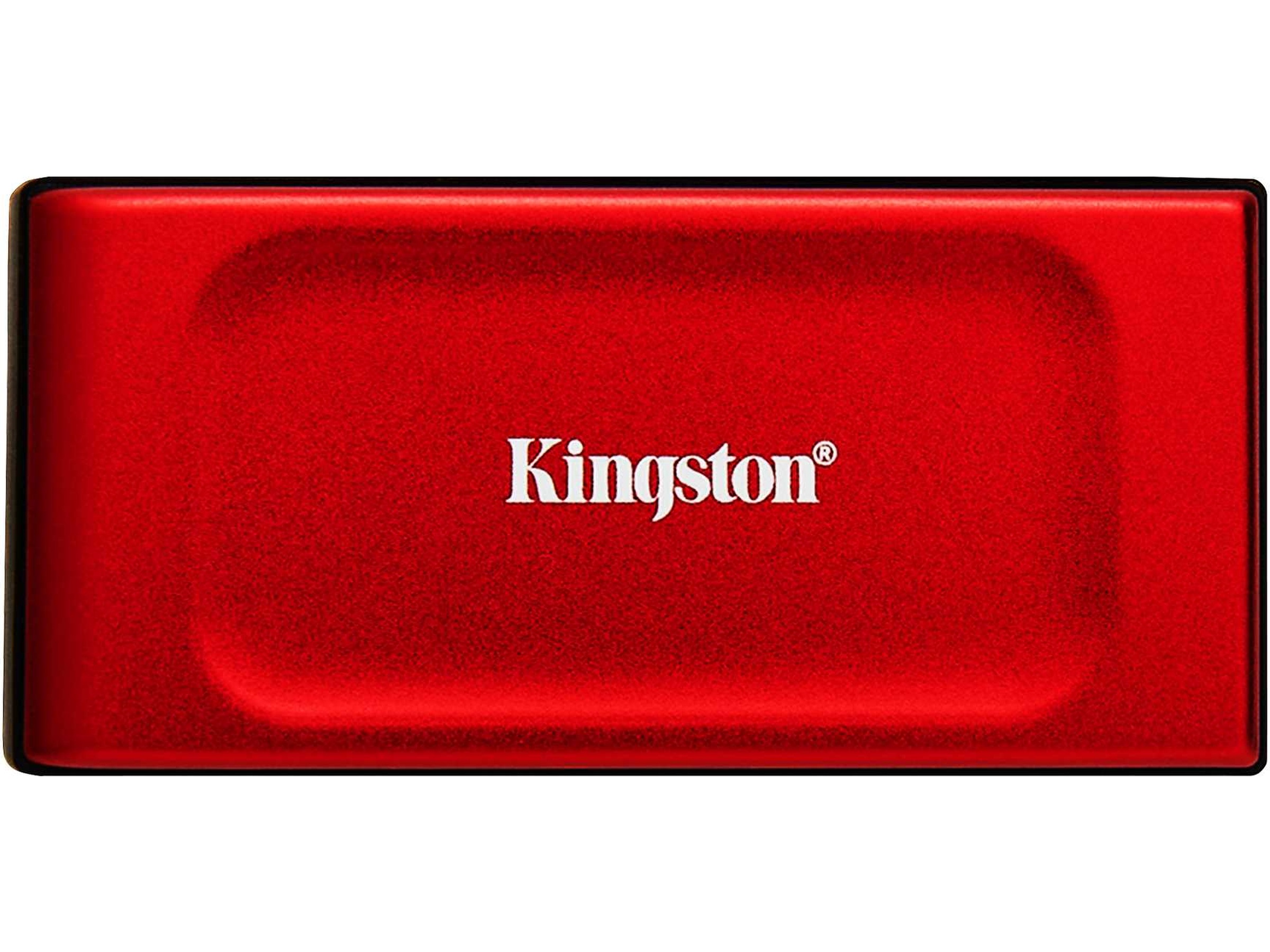 Kingston XS1000 SSD 1TB Rød SSD Ekstern