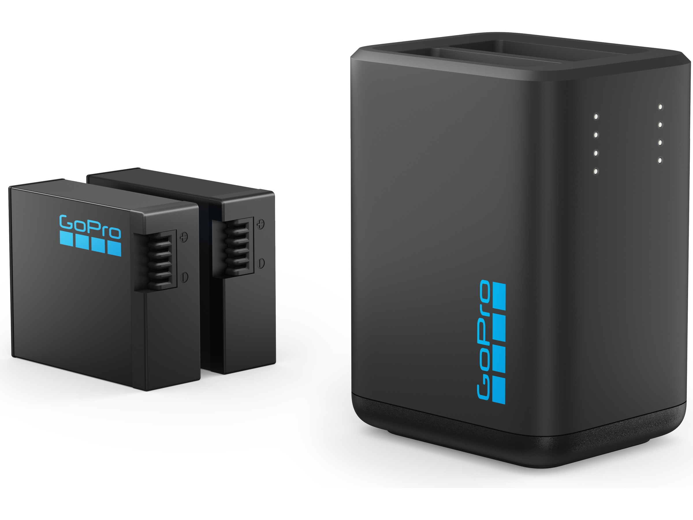 GoPro Dual Battery Charger (HERO13 Black) Tilbehørssæt til kameraer