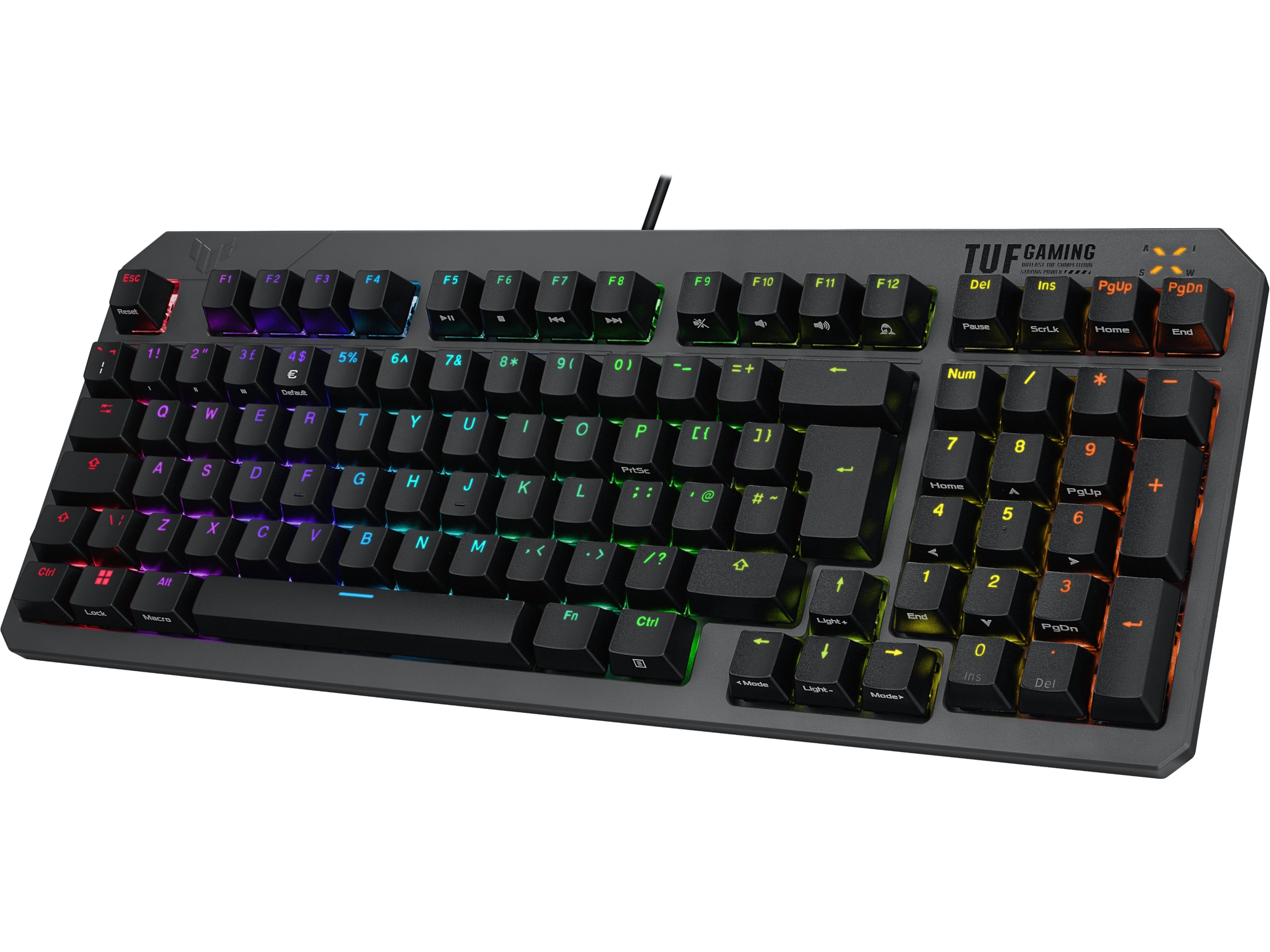 ASUS TUF Gaming K3 Gen II gamingtastatur (sort) Gamingkeyboard