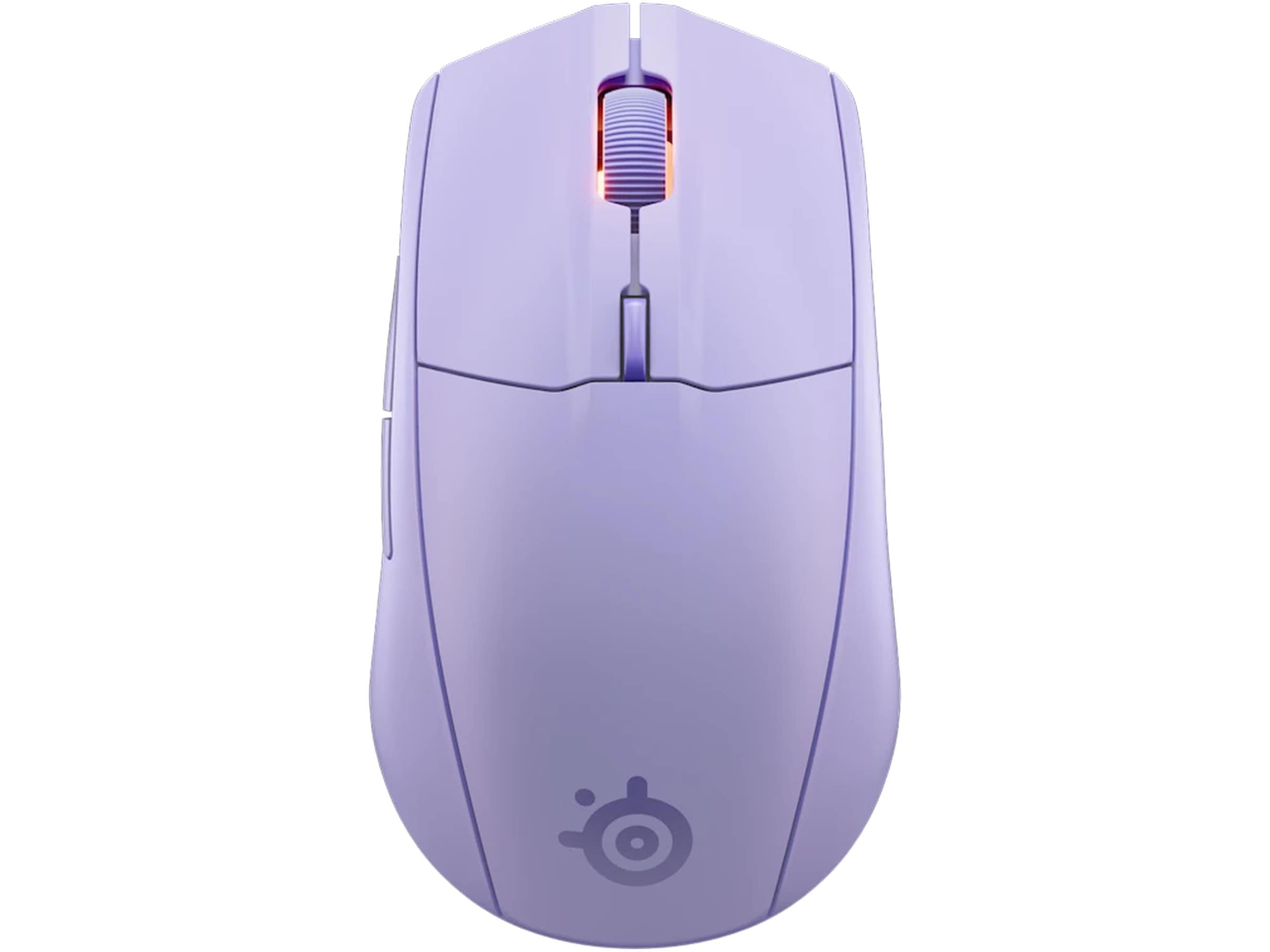 SteelSeries Rival 3 Gen 2 trådløs gamingmus (lavender) Gamingmus