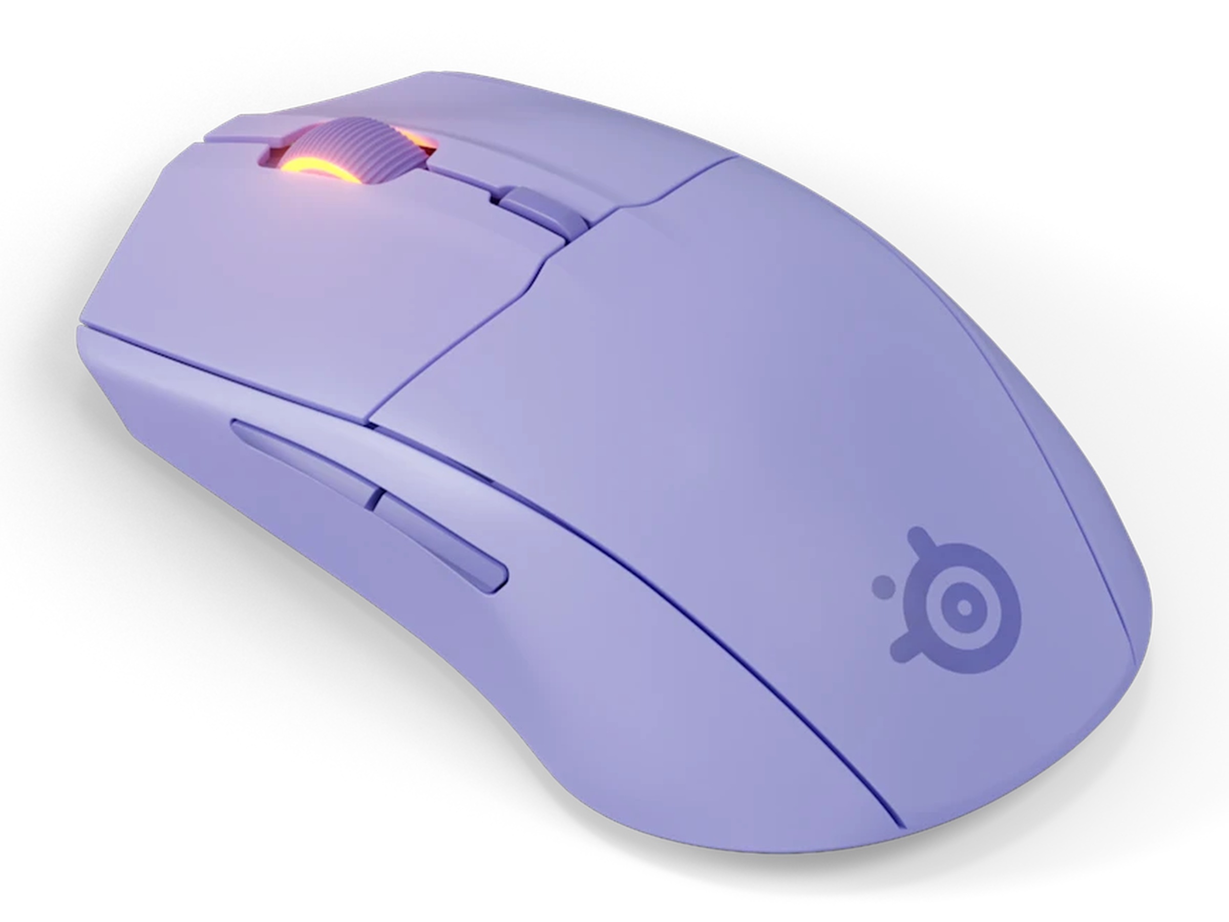 SteelSeries Rival 3 Gen 2 trådløs gamingmus (lavender) Gamingmus
