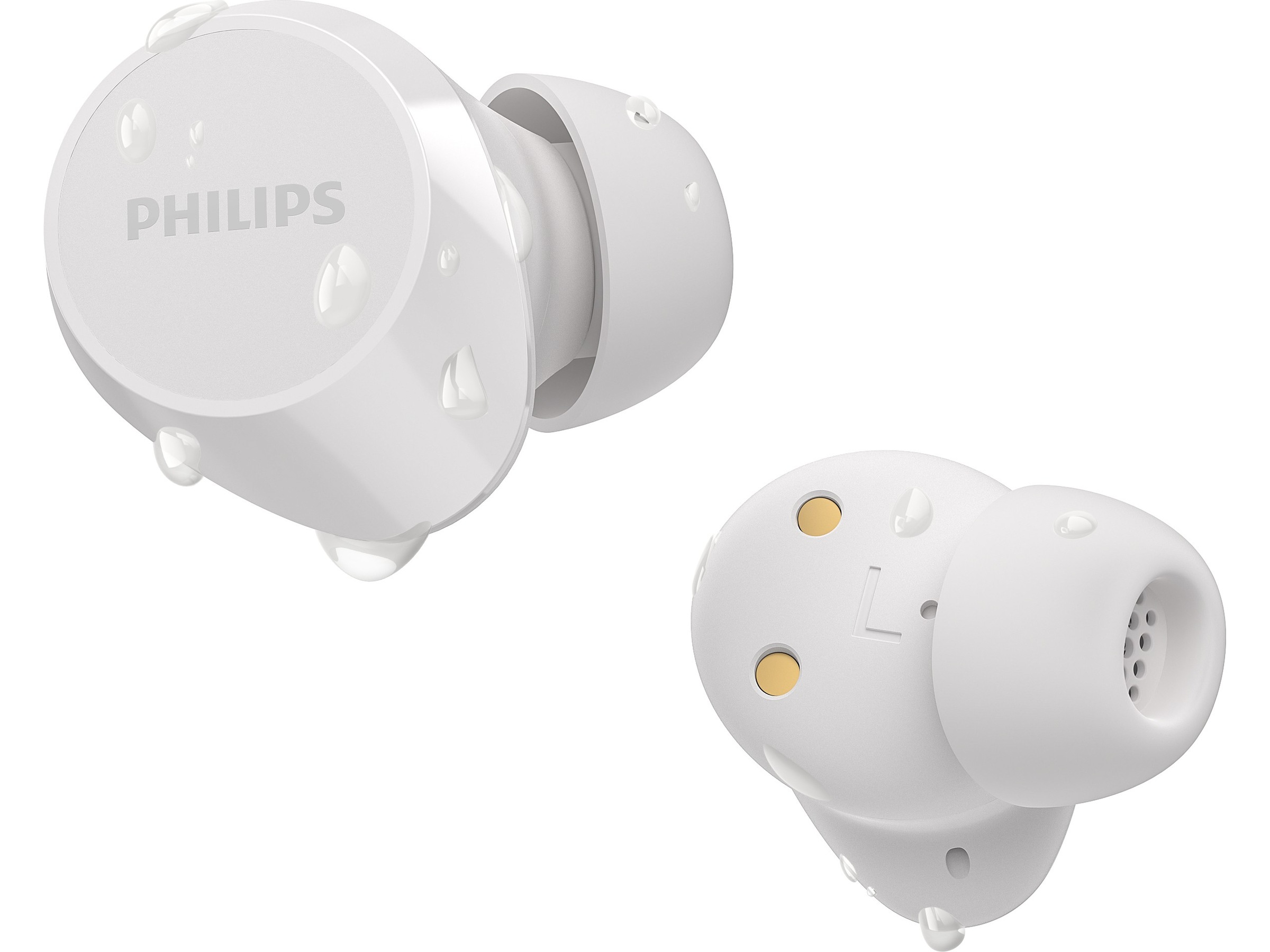 Philips TAT1209WT/00 TWS trådløs høretelefoner, Earbuds (hvid) In-ear høretelefoner
