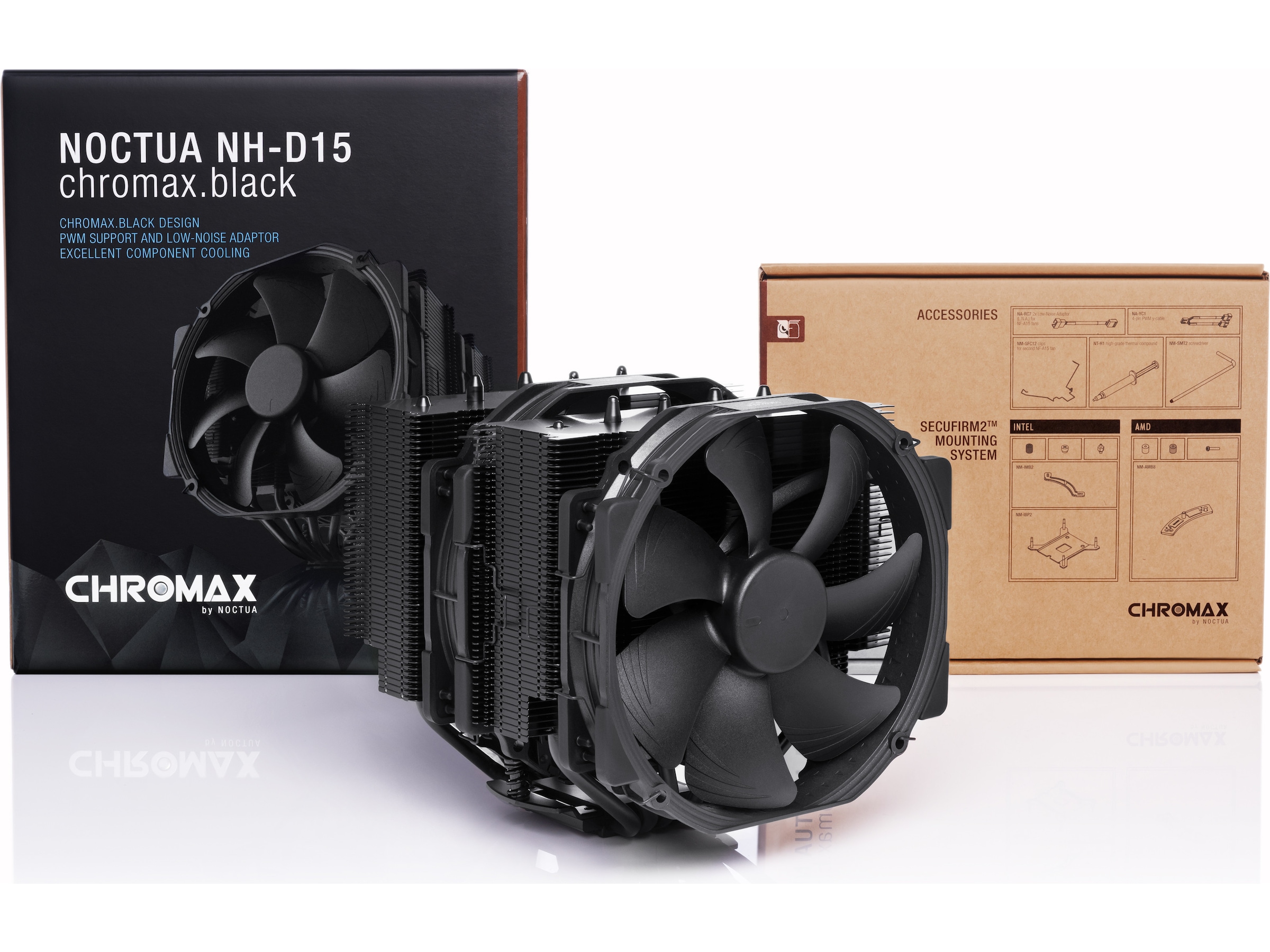 Noctua NH-D15 CPU Køler CPU - Luftkøling