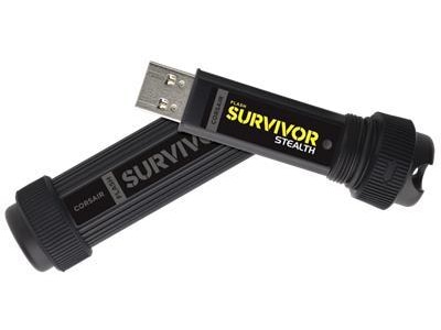 Corsair Flash Survivor Stealth 64GB USB-Hukommelse