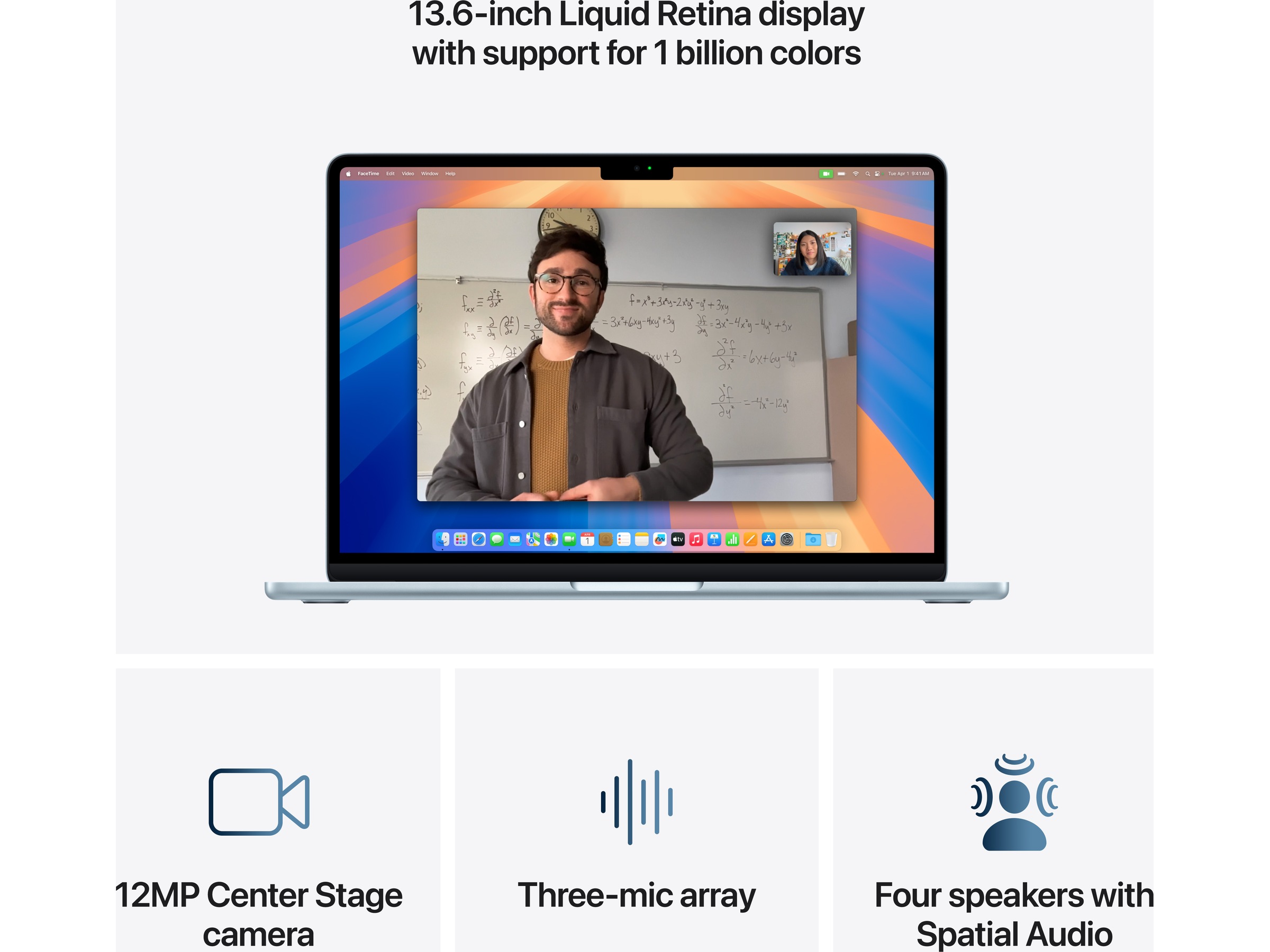 MacBook Air 13" (2025) 256GB (himmelblå) PC - Bærbar / laptop