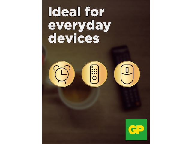 GP Super Alkaline AA/LR6 batteri, 40-pk Generelle batterier