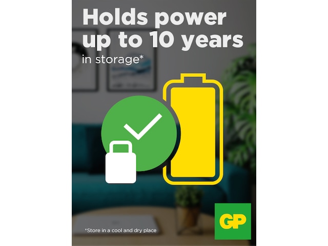 GP Super Alkaline AA/LR6 batteri, 40-pk Generelle batterier