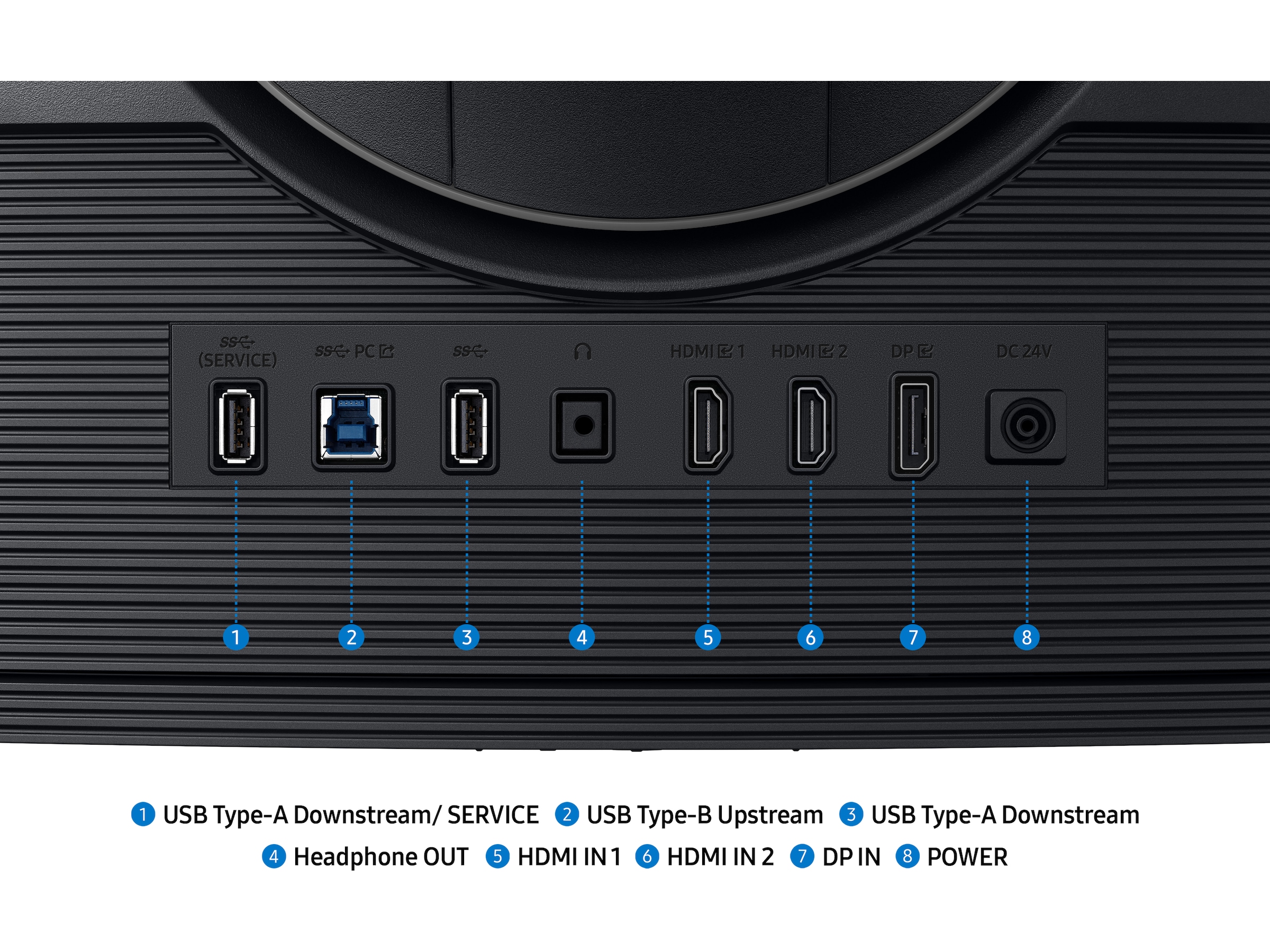 Samsung 40" curved gamingskærm Odyssey G7 S40FG75 Gamingskærme