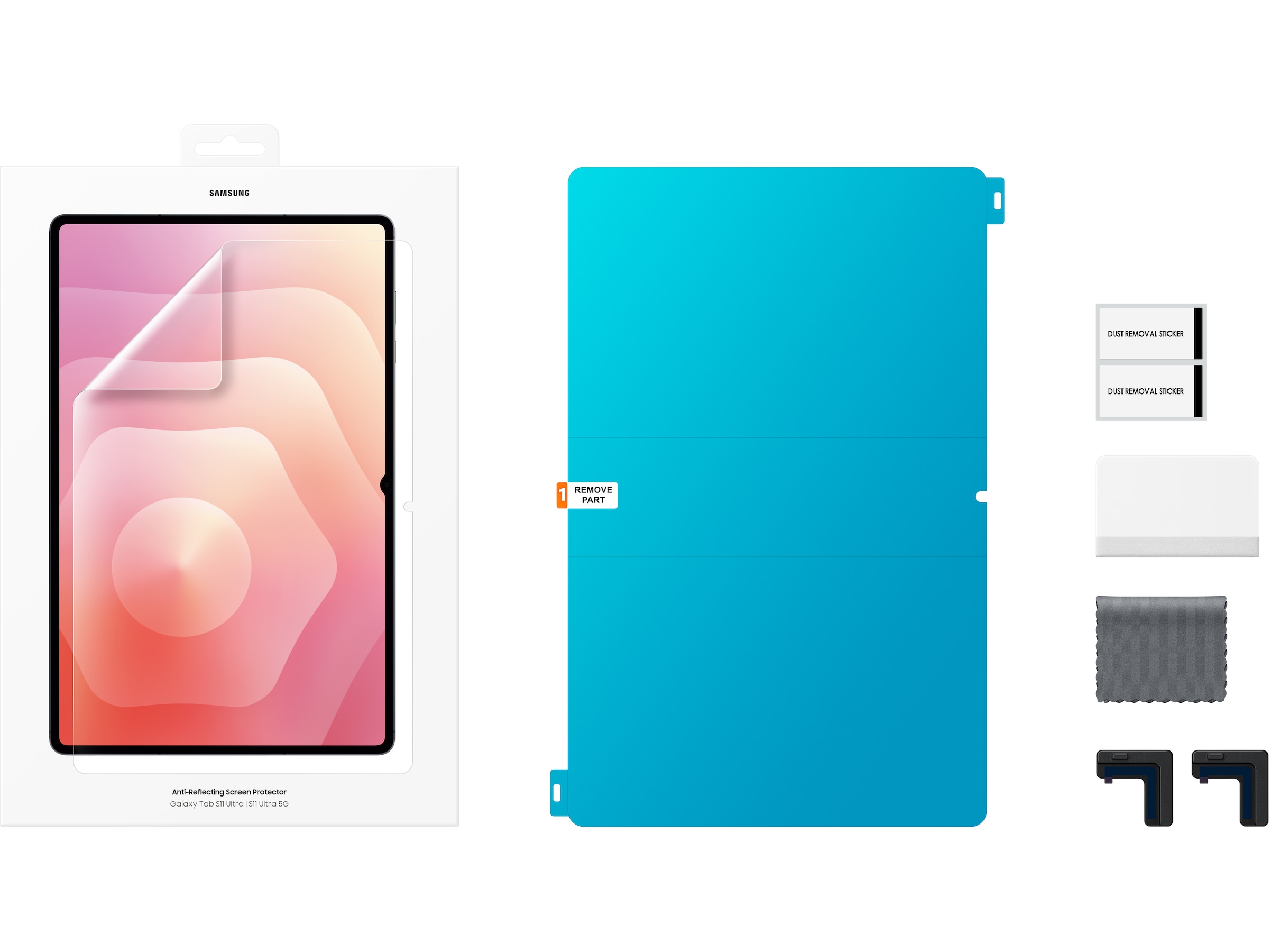 Samsung Galaxy Tab S11 Ultra Anti-reflecting Film skærmbeskytter Skærmbeskyttelse tablet