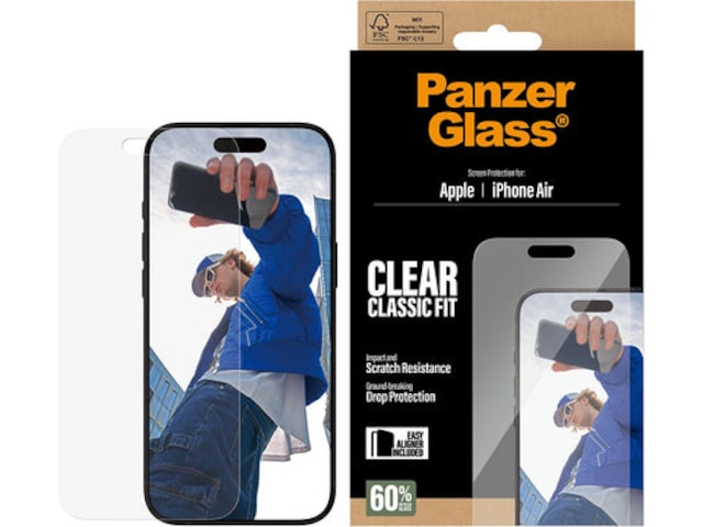 PanzerGlass iPhone Air Skærmbeskytter Skærmbeskyttelse mobiltelefon
