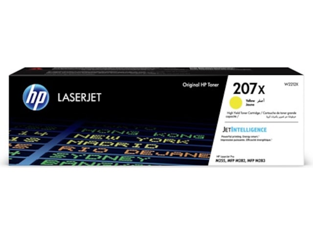 HP Toner 207X Yellow Laser Toner