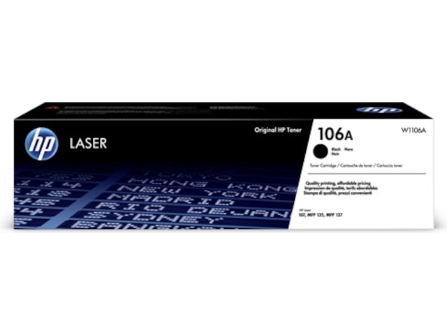 HP Toner 106A Sort Laser Toner