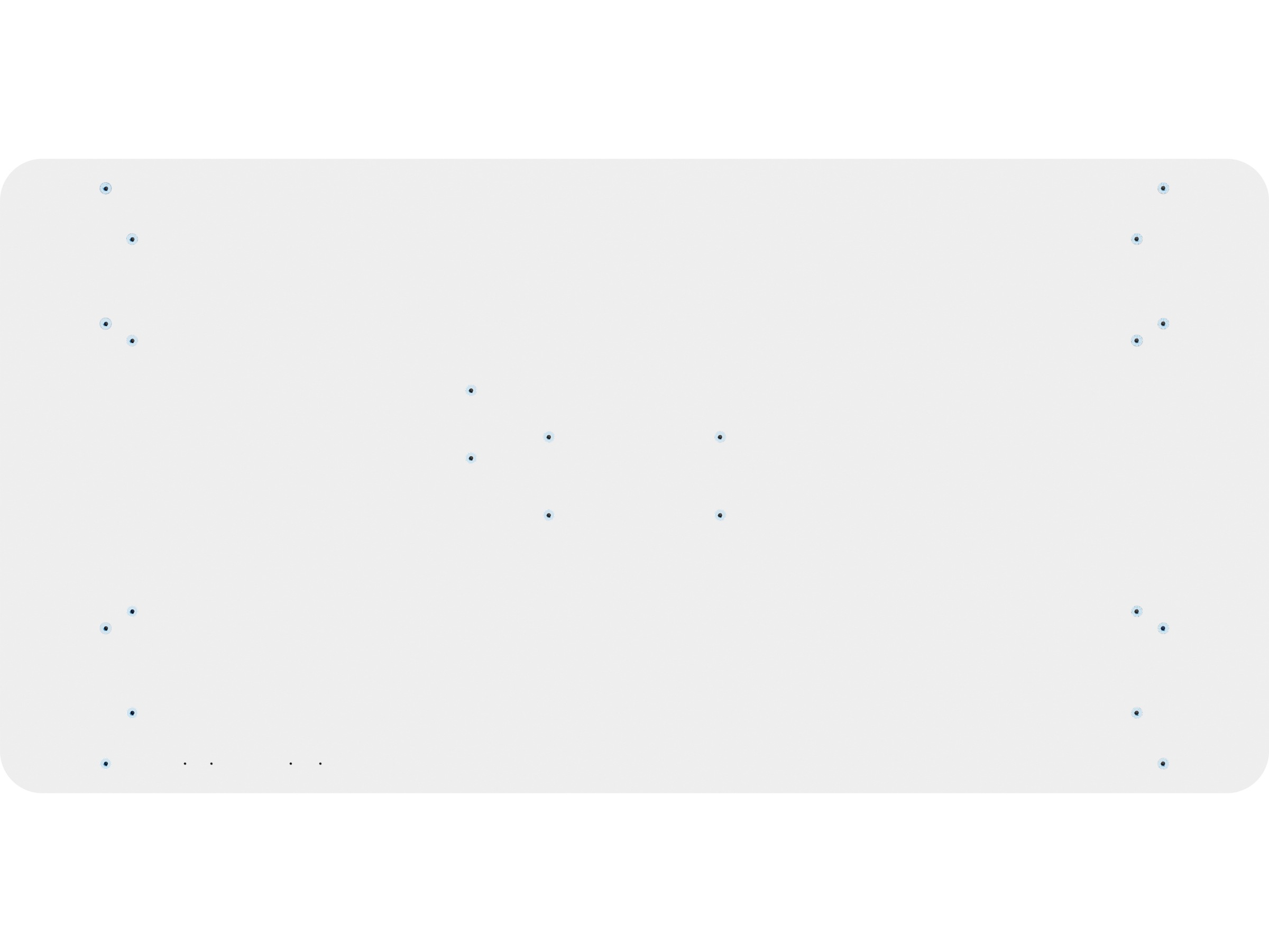 Bordplade 120cm (hvid) Aktivitetsborde