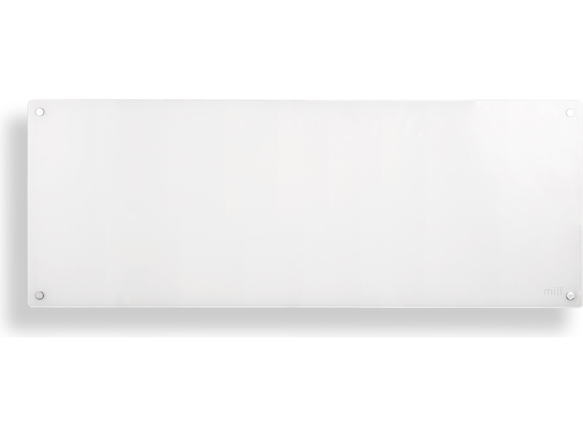 Mill Glas panelovn 1300W (hvid) Varmepaneler