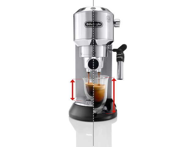 DeLonghi Dedica Style EC685.M Manuel espressomaskine (sølv) Espressomaskiner