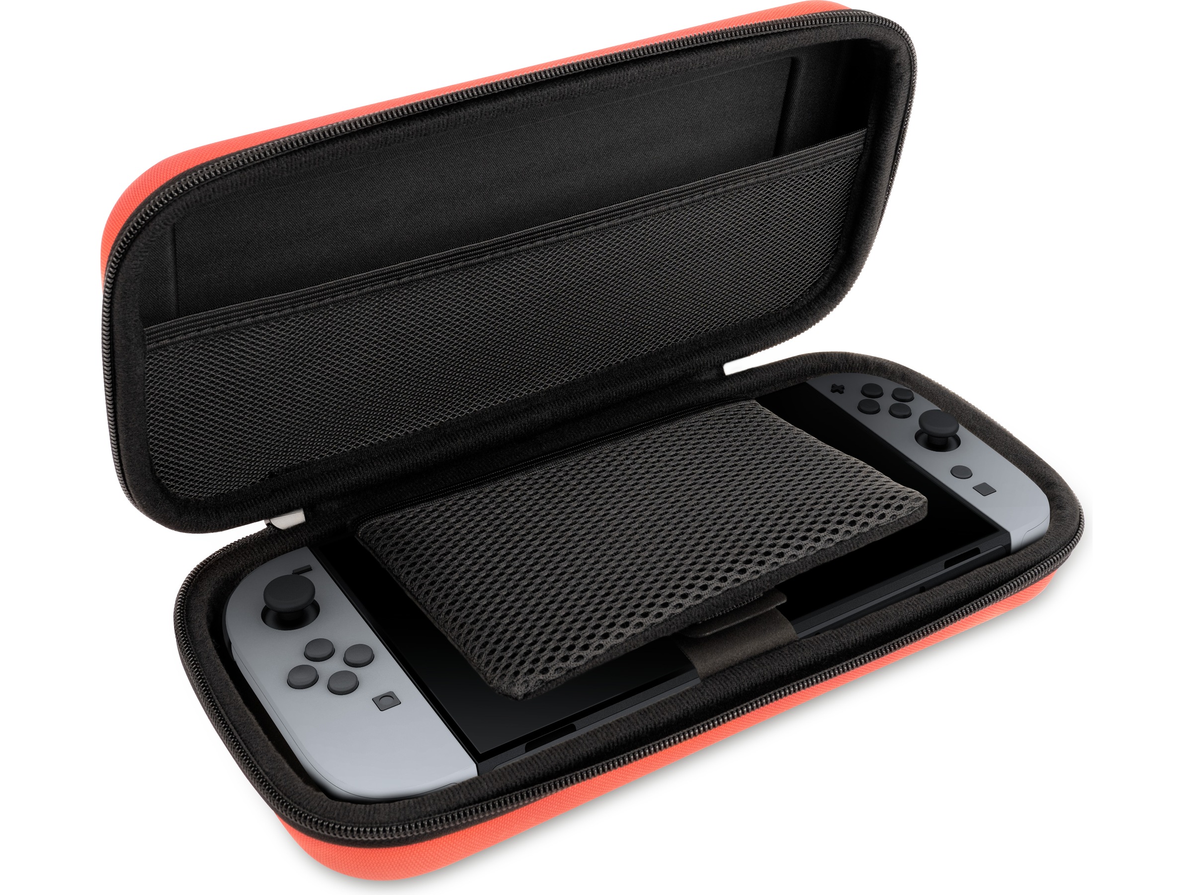 Nacon Transport Case for Nintendo Switch 2 (lys rød) Tilbehør til spilkonsoller