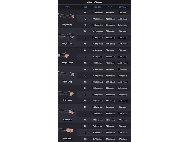 Pulsar eS Gaming Sleeve Arm Long XL Tilbehør til gaming tastatur og mus