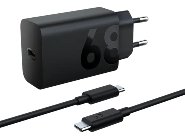 Lenovo 68W Vægoplader (sort) Mobilopladere