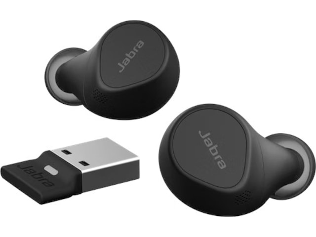 Jabra Evolve2 Buds trådløse øretelefoner (sort) Headset