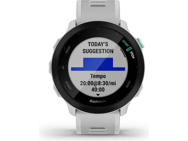 Garmin Forerunner 55 sportsur 42mm - hvid Smartwatches