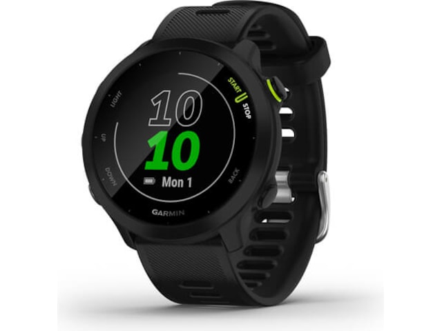 Garmin Forerunner 55 42mm GPS (sort) Smartwatches