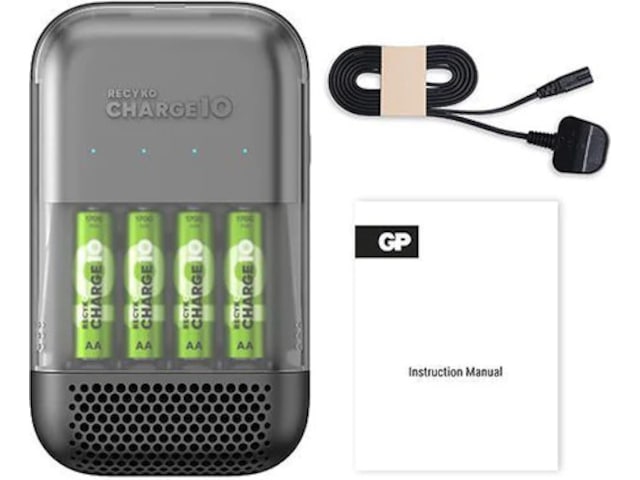 GP ReCyko Charge 10 hurtig oplader Batteriladere