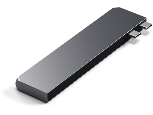 Satechi MacBook Air M2 Slim Pro Docking (space gray) Dockingstation og USB-hub