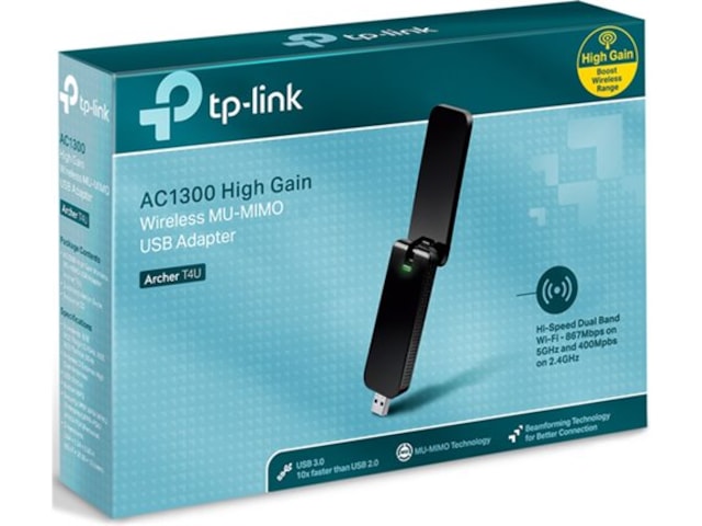 TP-Link T4U Eksternt netkort Netkort