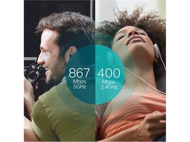 TP-Link T4U Eksternt netkort Netkort