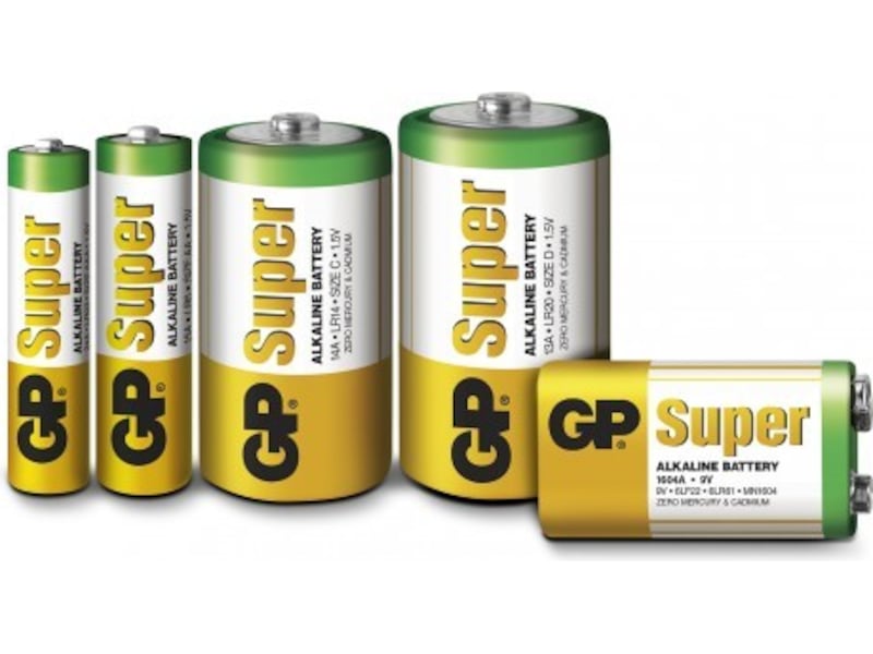 GP Super Alkaline AA/LR6 batteri, 40-pk Generelle batterier