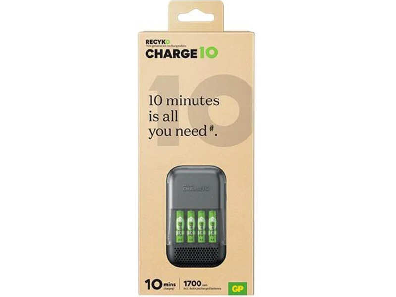 GP ReCyko Charge 10 hurtig oplader Batteriladere