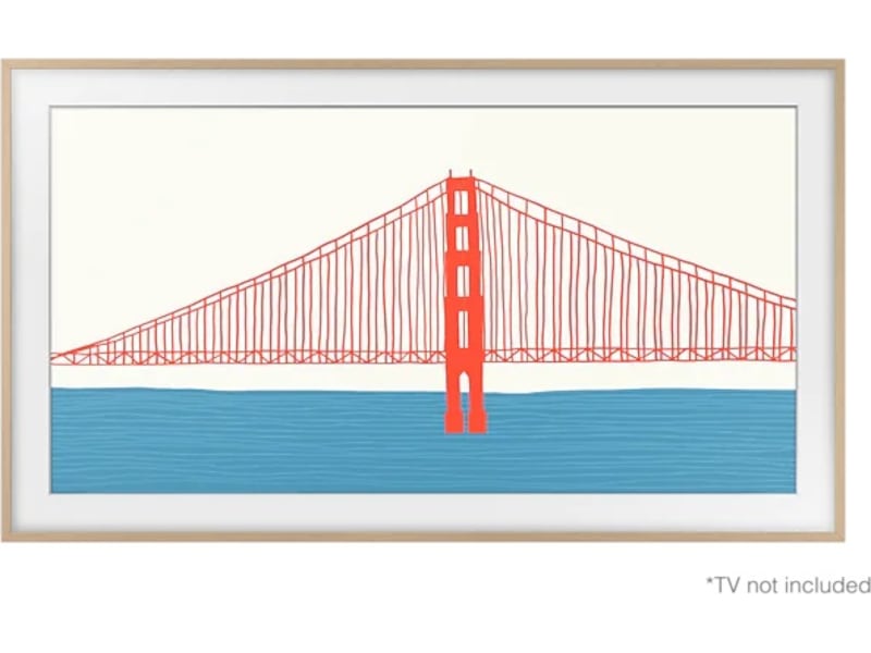 Samsung 43" ramme til The Frame (2021-2025, teak) TV-rammer & tilbehør