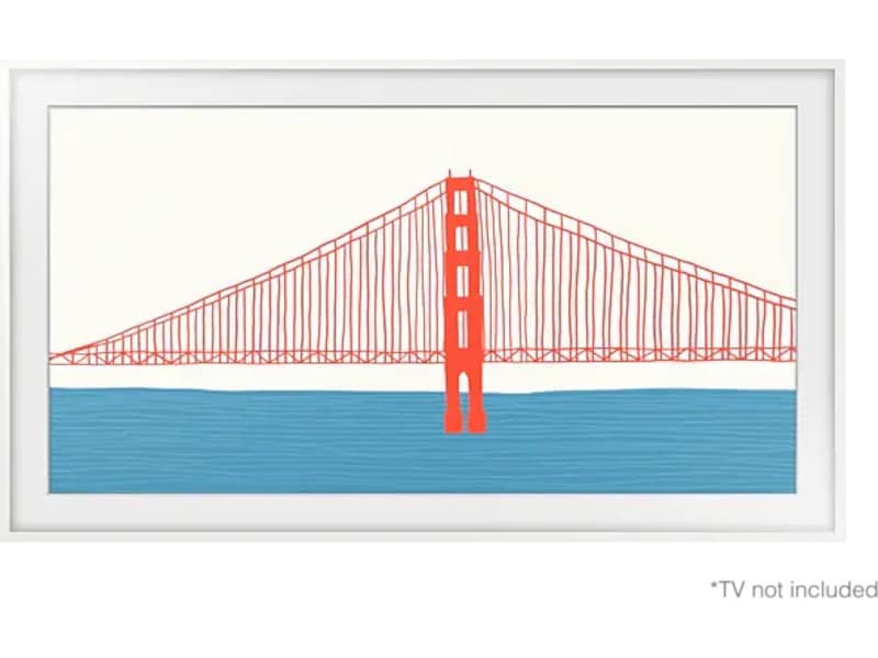 Samsung 43" ramme til The Frame (2021-2025, hvid) TV-rammer & tilbehør