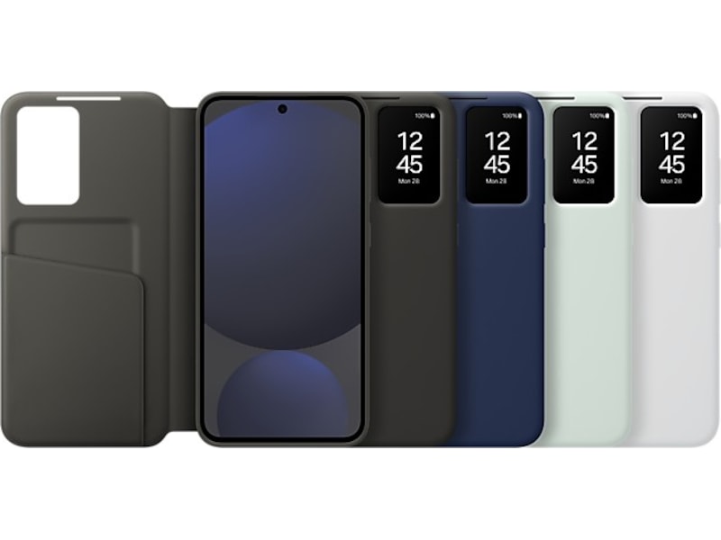 Samsung Galaxy S24 FE Smart View wallet cover (sort) Mobilcover