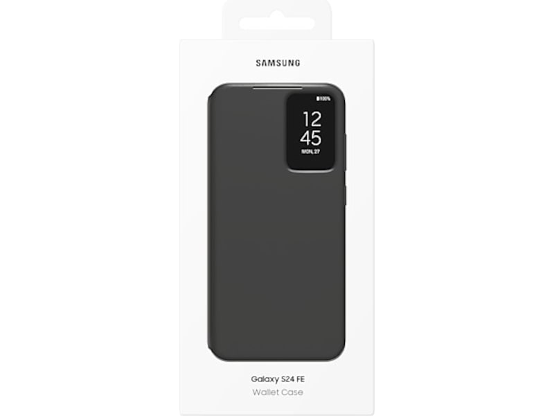 Samsung Galaxy S24 FE Smart View wallet cover (sort) Mobilcover