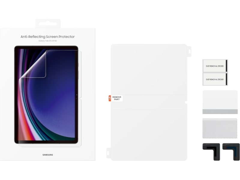 Samsung Galaxy Tab S10 Lite/FE og S9/FE Anti-reflecting Film skærmbeskytter Skærmbeskyttelse tablet