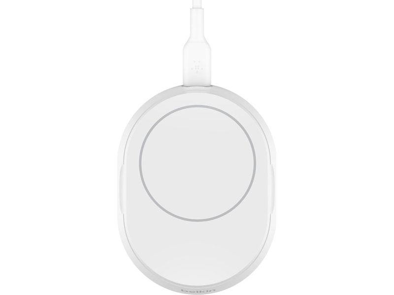 Belkin BoostCharge Pro foldbar trådløs opladningsstander (hvid) Trådløs oplader