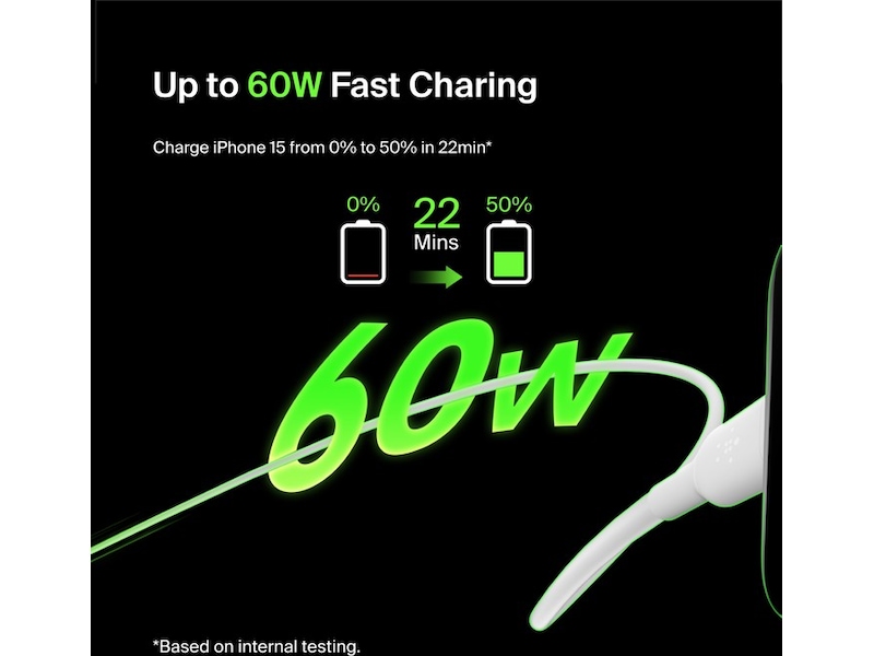 Belkin USB-C kabel 1m (hvid) USB-kabler