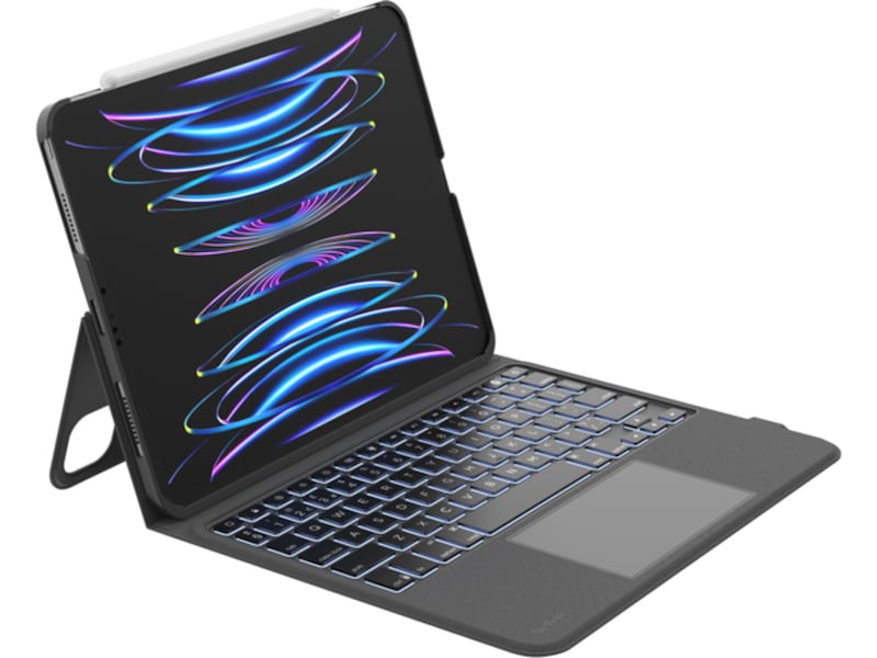 Belkin iPad Air / Pro Everyday tastaturcover (sort) Tastatur og stylus