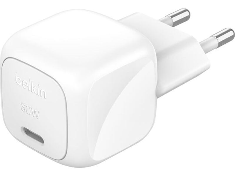 Belkin BoostCharge 30W USB-C oplader (hvid) Mobilopladere