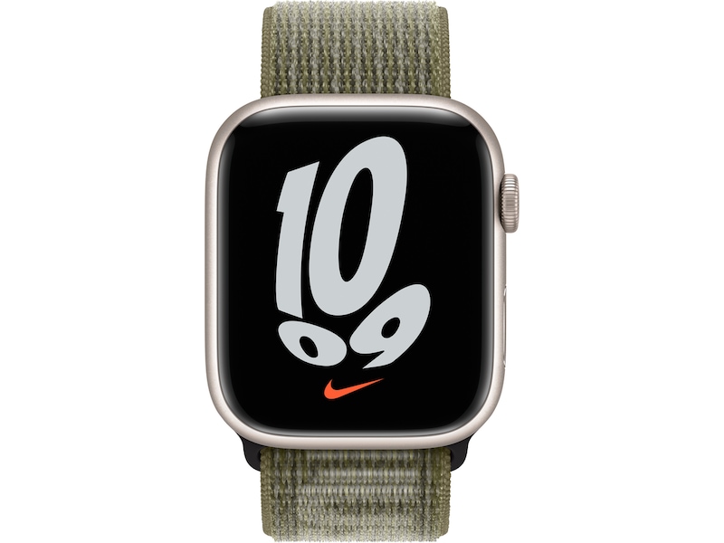 Apple Watch 45mm Nike Sport Loop (sequoia/platina) Rem
