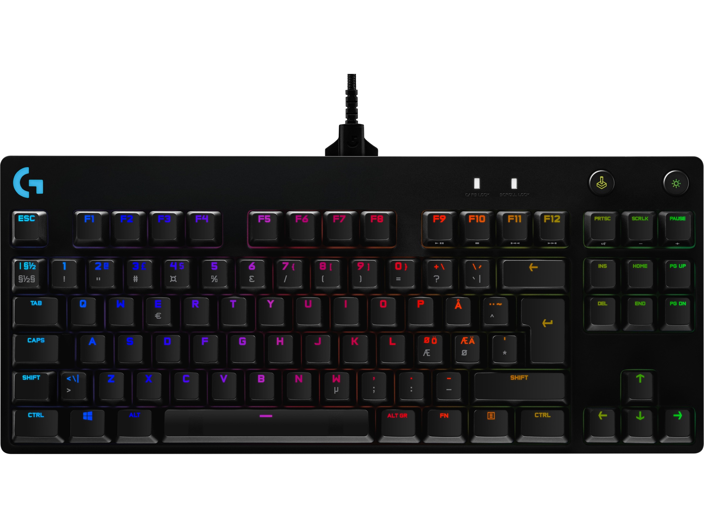 Logitech G Pro Gaming Tastatur (sort) Gamingkeyboard