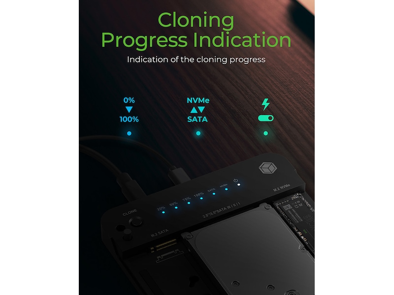 Icy Box CloneStation & DockingStation  IB-2915MSCL-C31 Dockingstationer