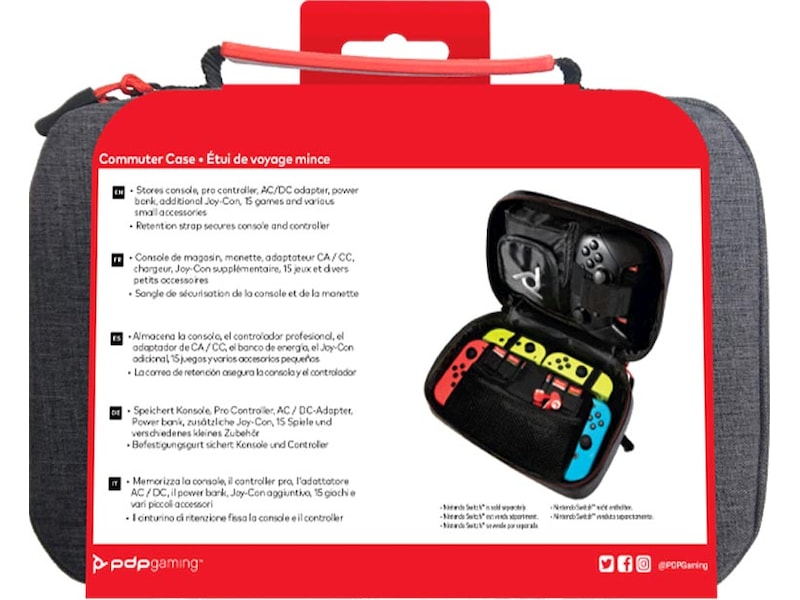 PDP Rejsetaske Elite Switch Tilbehør til spilkonsoller