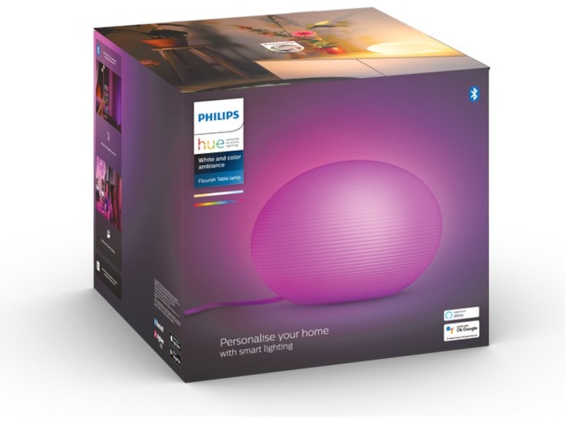 Philips Hue Flourish bordlampe,9,5W 230V (hvid) Bordlampe