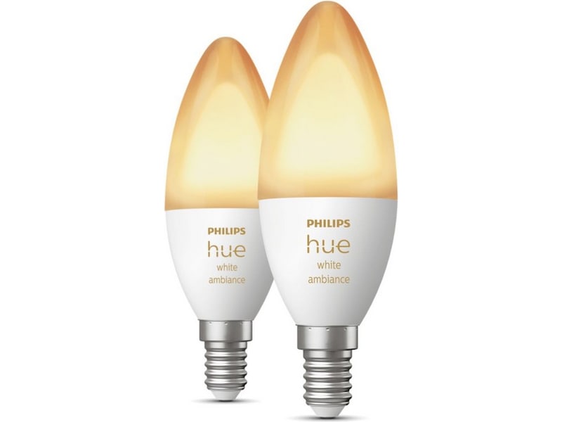 Philips Hue White ambiance E14 2-pak LED-pærer & elpærer