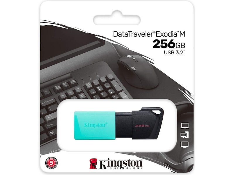Kingston DataTraveler Exodia M 256GB USB-Hukommelse