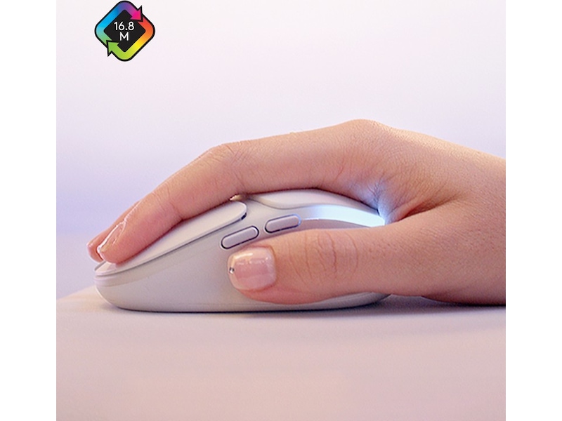 Logitech G705 Trådløs Gamingmus (off white) Gamingmus